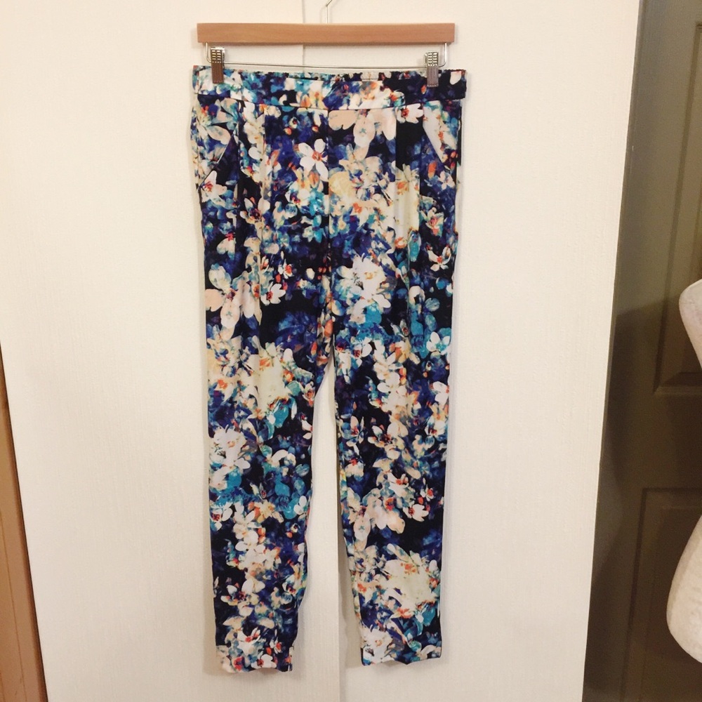 Worthington Women's Flower Pants Size Small #89